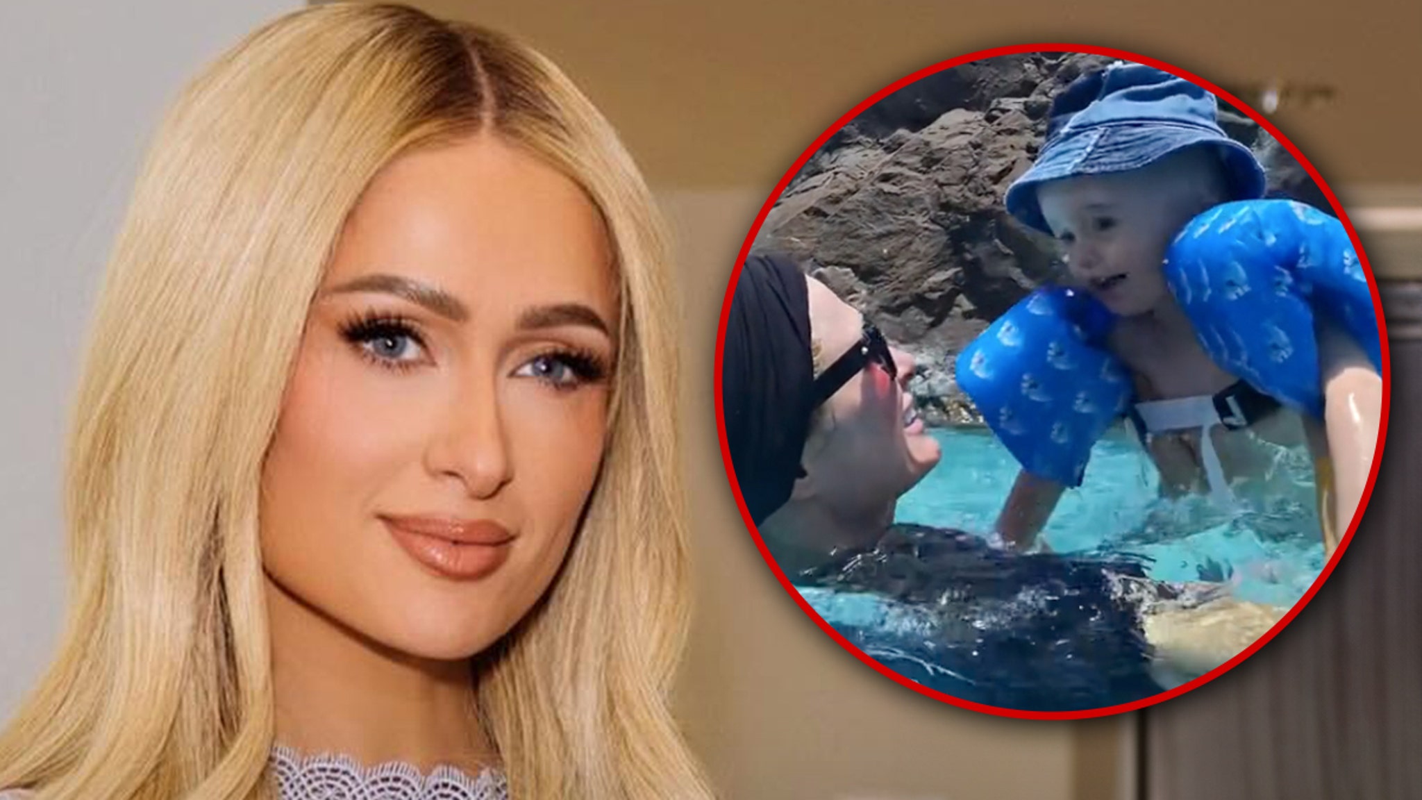 Paris Hilton reageert op het reddingsvestongeval van haar zoon