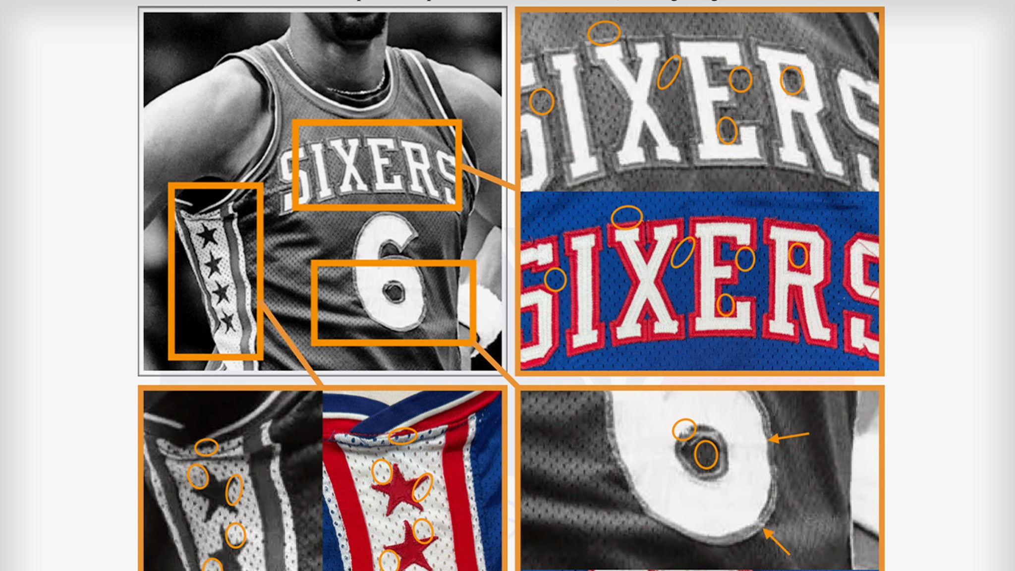 Dr. J's First NBA Road Game Jersey Hits Auction Block