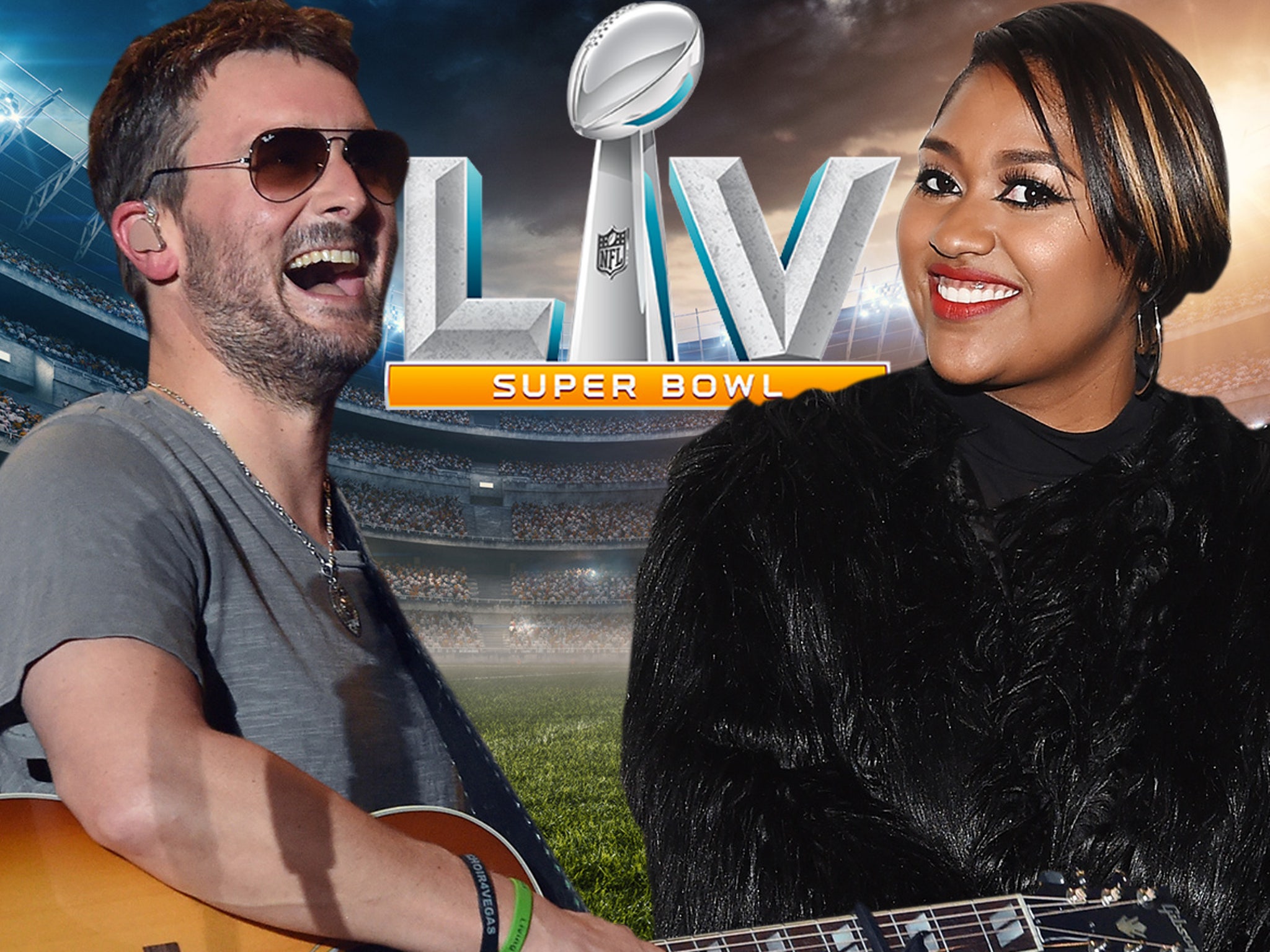 Eric Church, Jazmine Sullivan's Super Bowl National Anthem Blows Past  Over/Under Betting Line (Video) - TheWrap