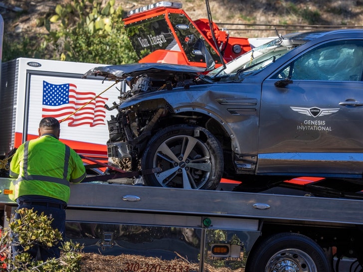 Tiger Woods Car Crash in Rancho Palos Verdes