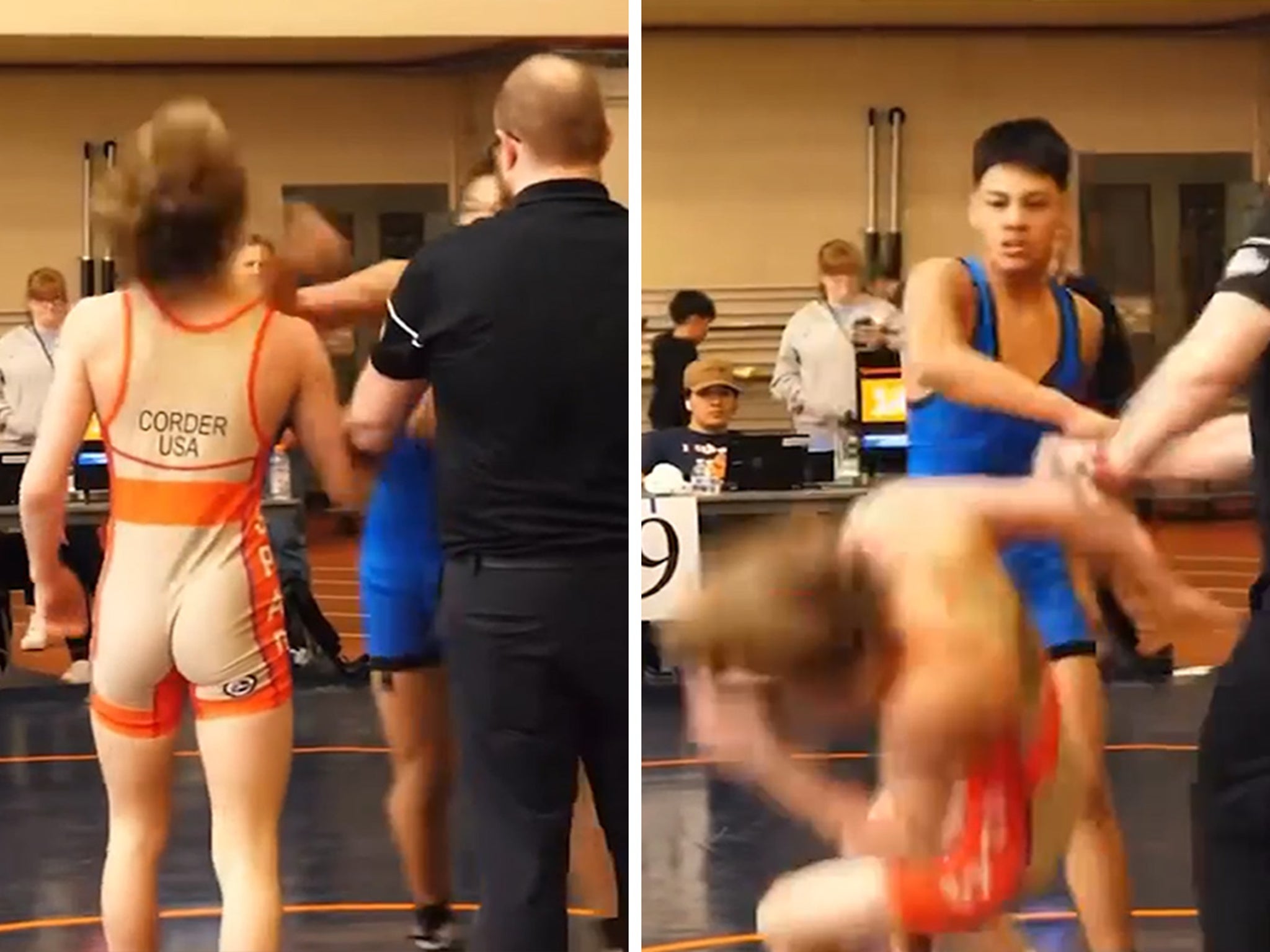 Youth Wrestler Sucker Punched After Winning Match, Police Investigating image