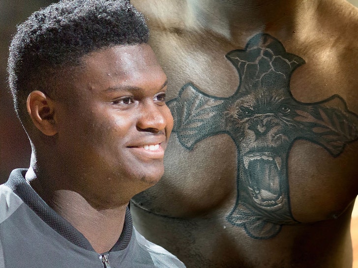 That would bother me for life' NBA fans tell Zion Williamson as they spot  major problem with Pelicans star's new tattoo | The US Sun