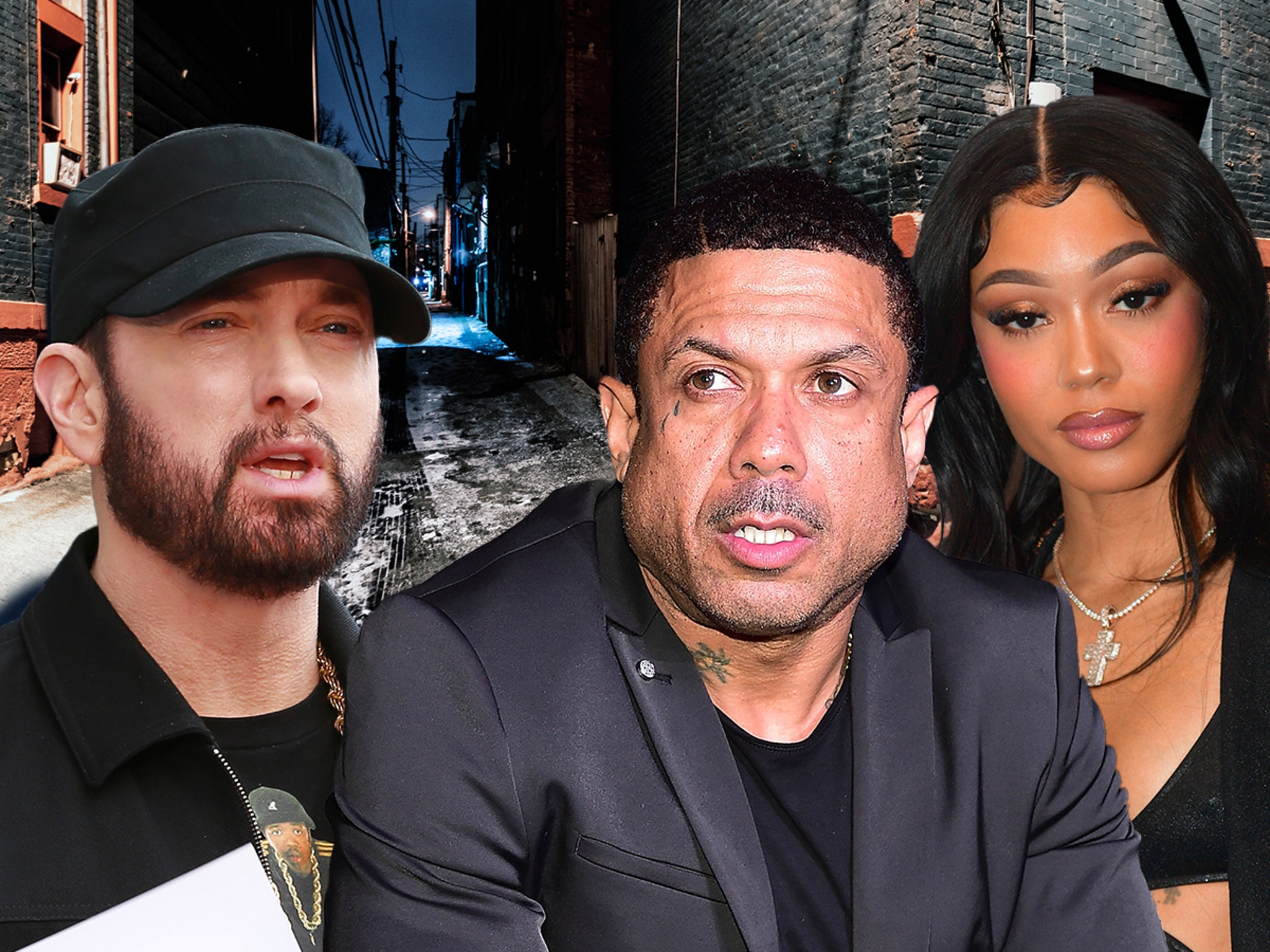 Eminem Lyrically Roasts Benzino, Makes Coi Leray Joke