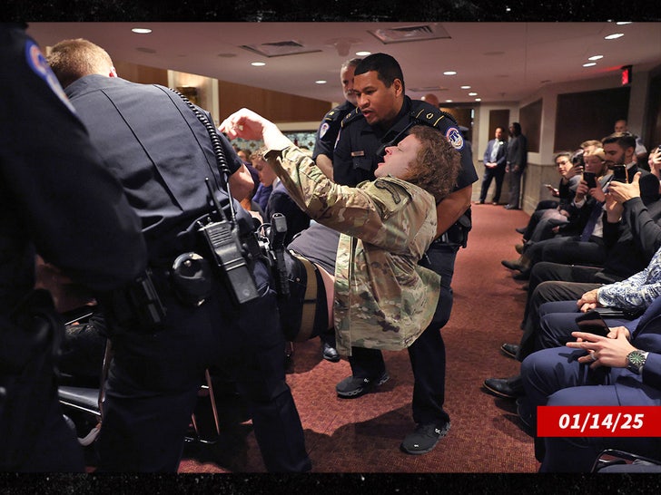 pete hegseth protestors sub getty swipe