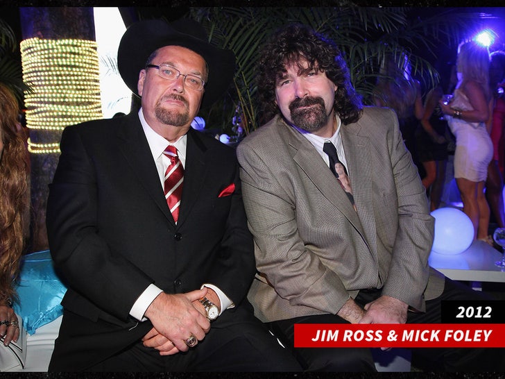 jim ross mick foley wwe sub getty swipe