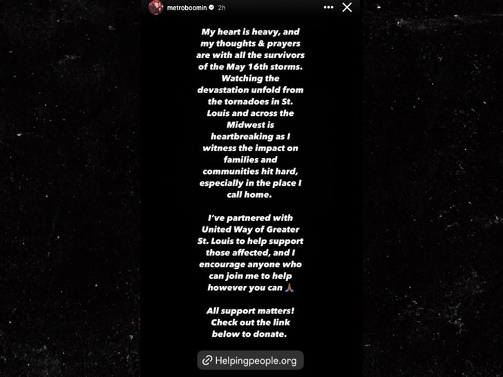 metro boomin storms st louis sub instagram
