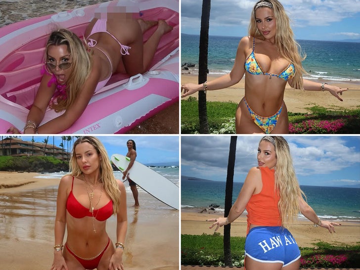 Tana Mongeau Flaunts Bikini Bod With Hawaii Hot Shots ... Maui Wowie!