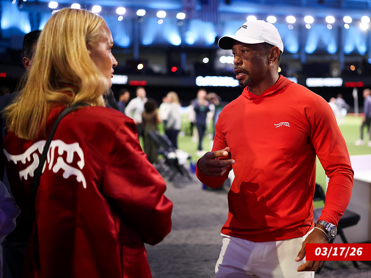 Tiger Woods, Vanessa Trump, sub Getty