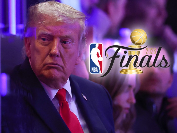 donald trump nba finals