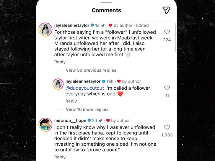 layla leanne taylor comments