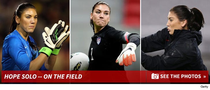Hope Solo -- On The Field