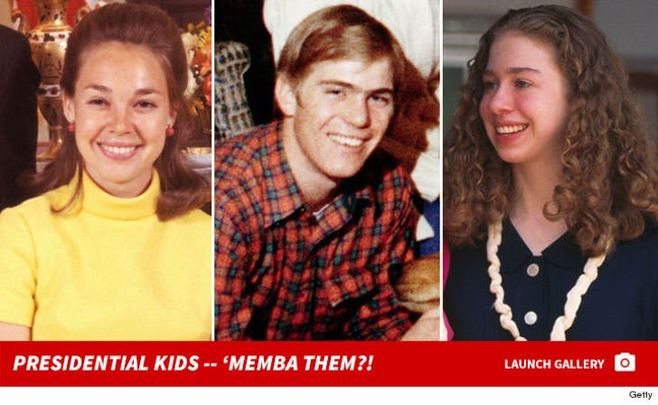 Presidential First Kids -- 'Memba Them?