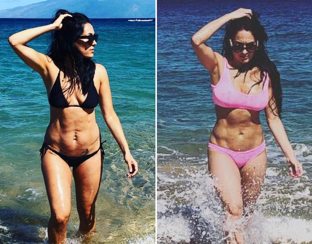 Brie Bella (37) vs. Nikki Bella (37)