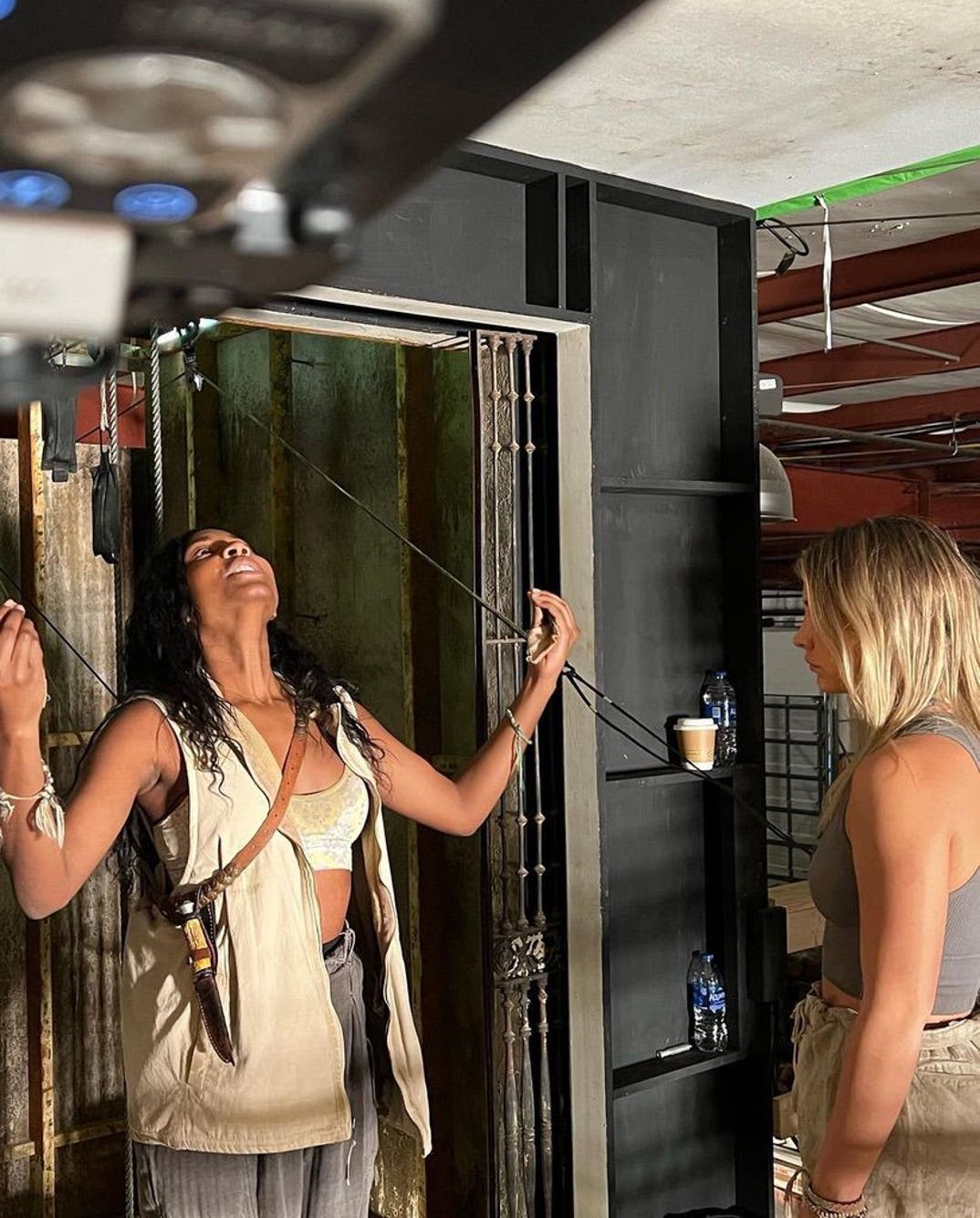 Carlacia Grant and Madelyn Cline