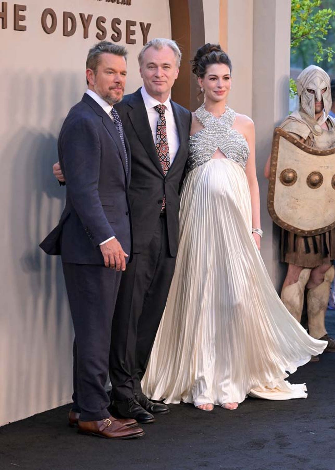 Matt Damon, Christopher Nolan, Anne Hathaway