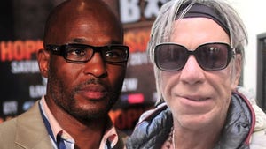 Bernard Hopkins -- I'm Proud of Mickey Rourke ... Fighting Ain't About Age