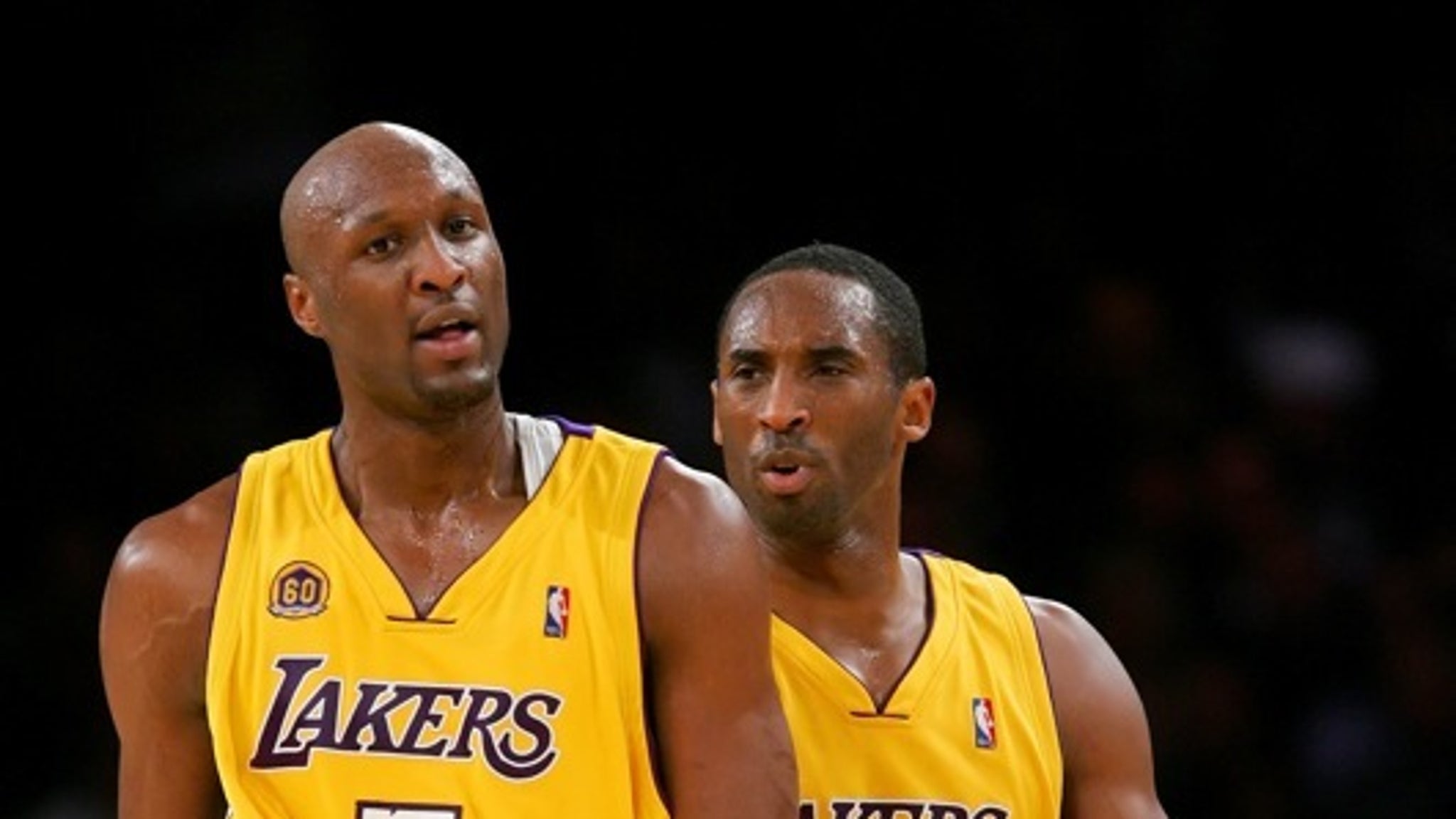 Kobe Bryant & Lamar Odom -- The Teammate Photos