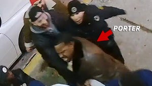 Angry Joey Porter Security Footage Released ... Scary but NOT Violent (VIDEO)