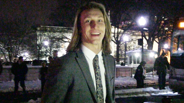 Clemson Qb Trevor Lawrence Loved Trumps Fast Food Cant