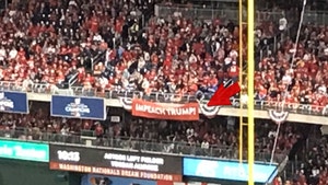 World Series Fans Hang 'Impeach Trump!' Banners At Game 5, President Booed