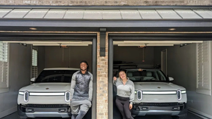 NFL WR Chris Conley Gets Matching Rivian EV W/ Wife, 'His & Hers'