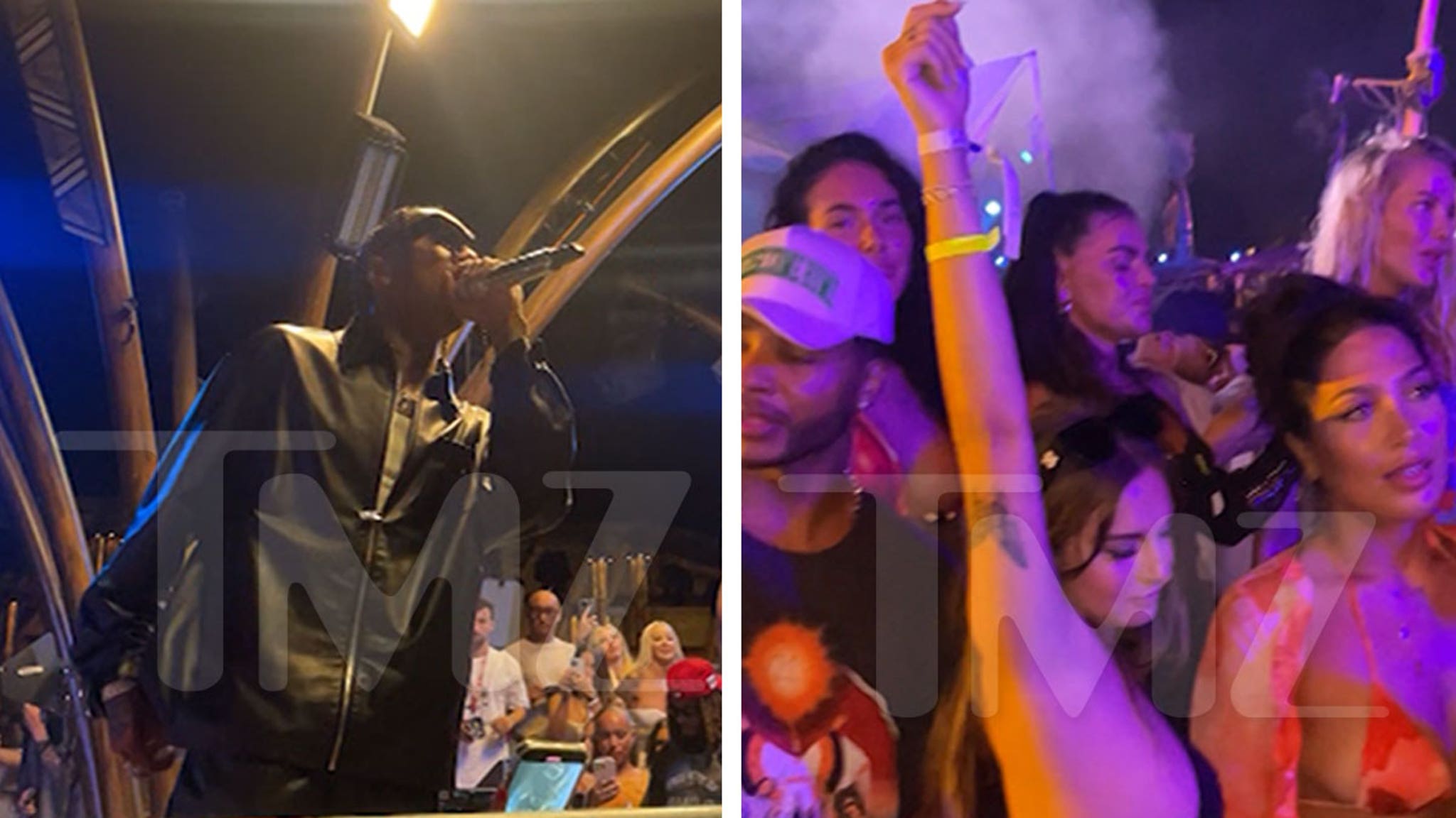 Tyga Performs In Mykonos Greece Ahead Of YG Saweetie Tour