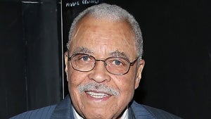 James Earl Jones Smiling With Glasses On
