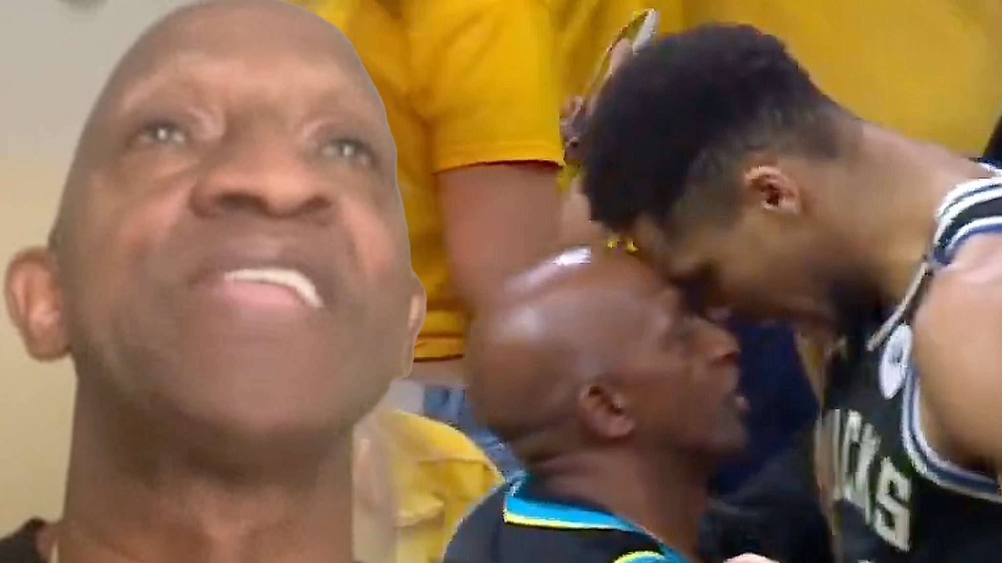 Tyrese Haliburton's Dad Denies Cursing At Giannis, We Said 'I Love You!'