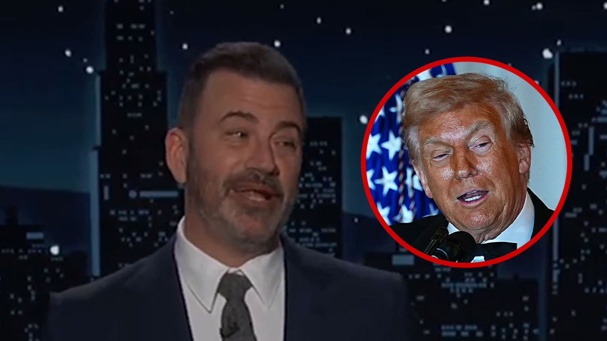 Jimmy Kimmel Says Donald Trump Might Have a Crush on Him Jimmy Kimmel Says Donald Trump Might Have a Crush on Him