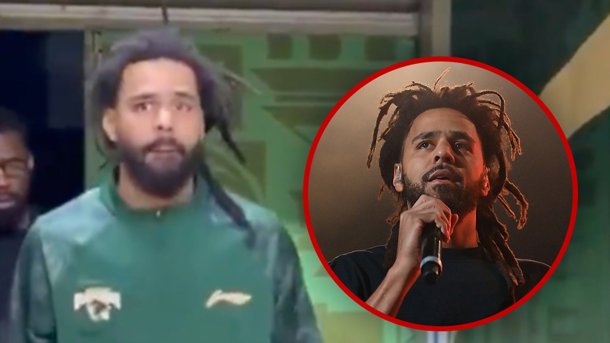 J. Cole Practices With Nanjing Monkey Kings After Signing W/ CBA Team