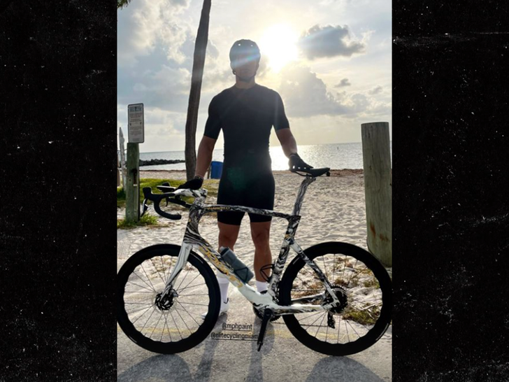 Jimmy Graham instagram story new bike
