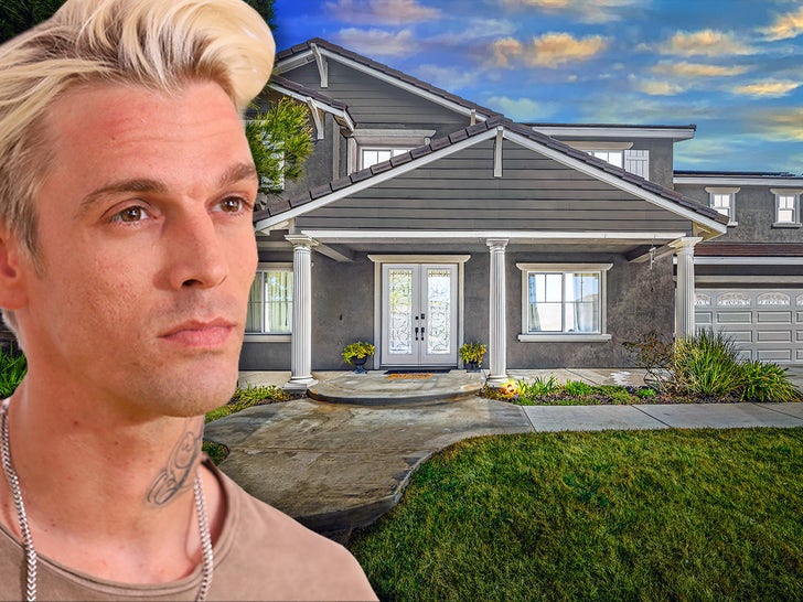 Aaron Carter -- Home Where He Died Sells for $765k