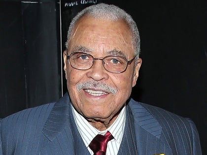 James Earl Jones Smiling With Glasses On
