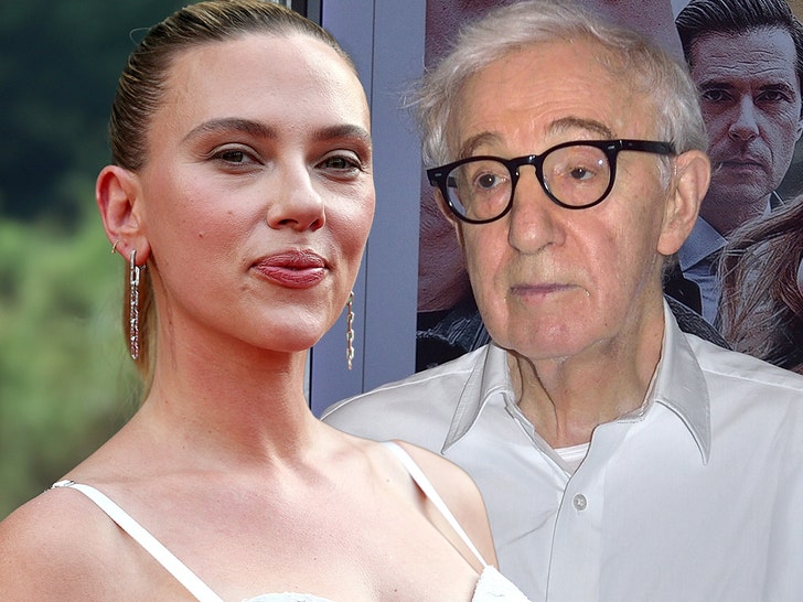 Scarlett Johansson woody allen getty 1