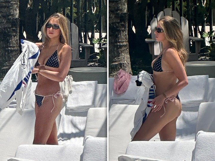 Tate McRae Shows Off Bikini Body During Miami Studio Break