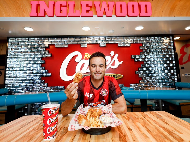 Landon Donovan Hits Up Raising Cane's