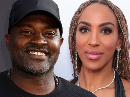 marcellus wiley smiling, and annemarie wiley getty