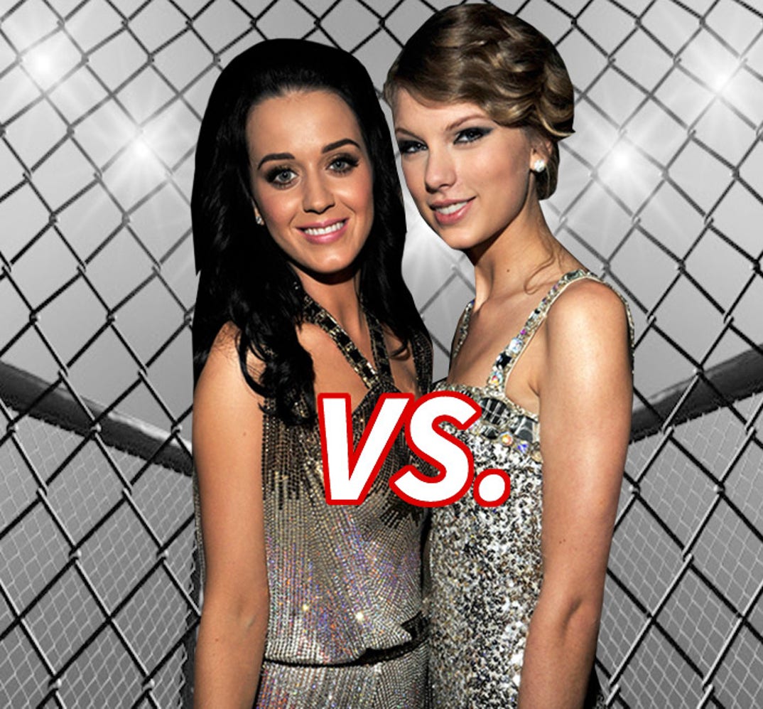 Battle of the Pop Divas! Katy Perry (30) vs. Tayor Swift (25)