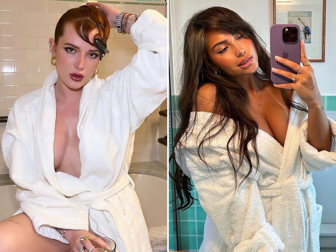 Bella Thorne vs. Claudia Tihan -- Babes In Robes Edition