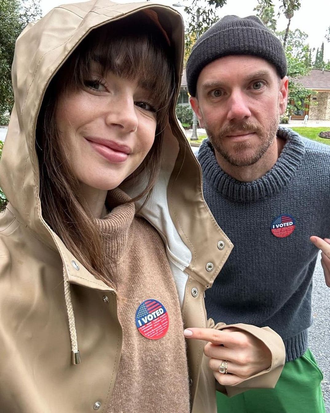 Lily Collins and Charlie McDowell