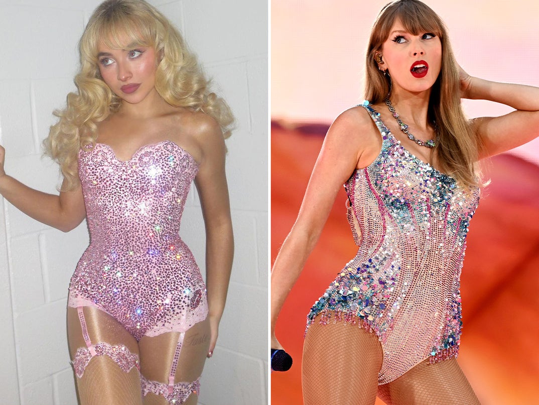 Sabrina Carpenter vs. Taylor Swift -- Singers In Sparkles Edition