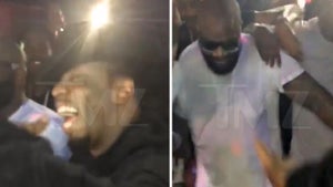 Rick Ross -- Poppin' Bottles With Diddy & Co. for Album Release Party (VIDEO)