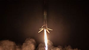 Elon Musk's SpaceX Launches Rocket And Sticks The Landing in Major Milestone