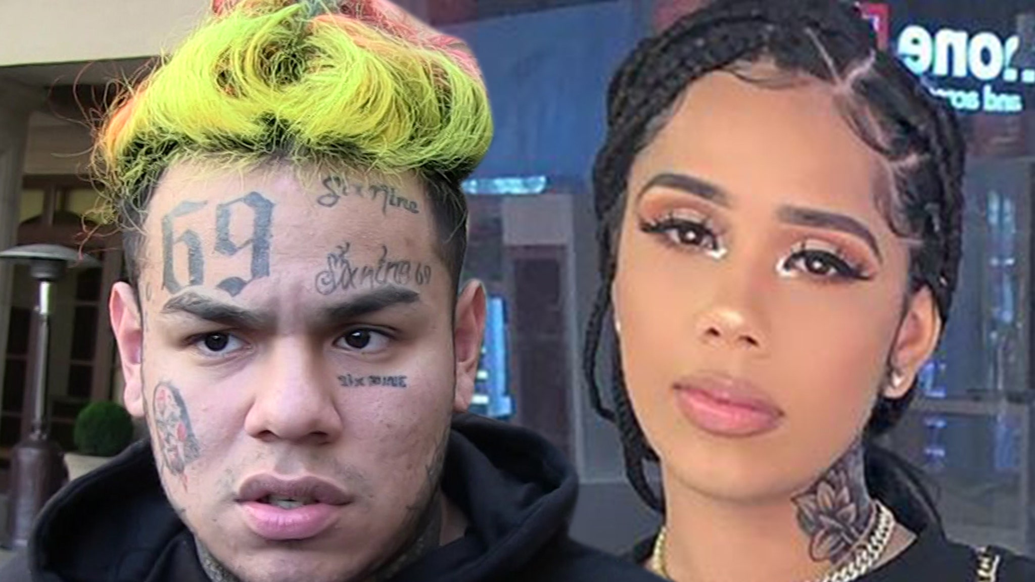 6ix9ine’s baby mama fears that her meat will endanger her daughter