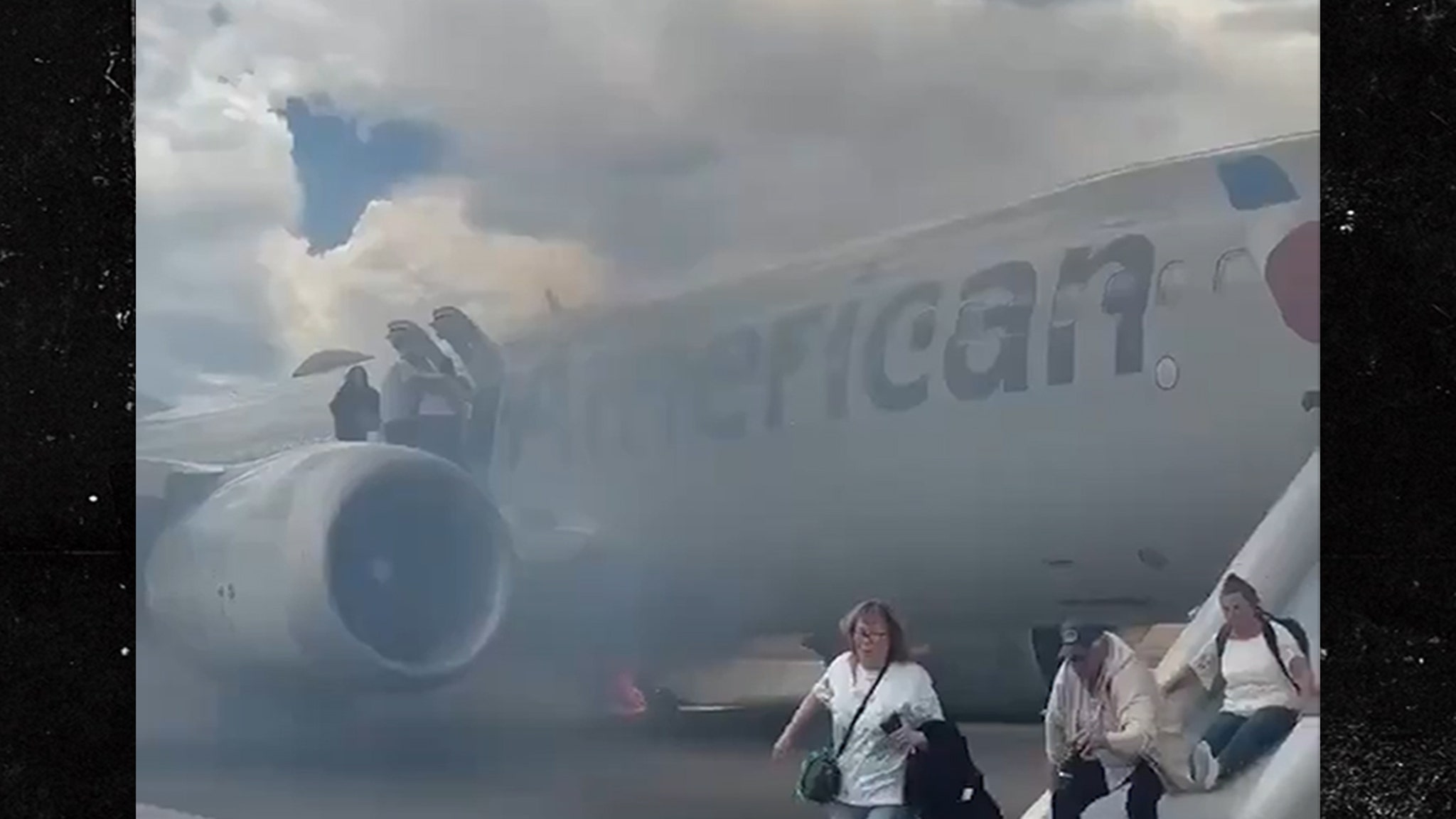 Passengers Flee Flaming Plane: The Shocking Evacuation at Denver Airport!