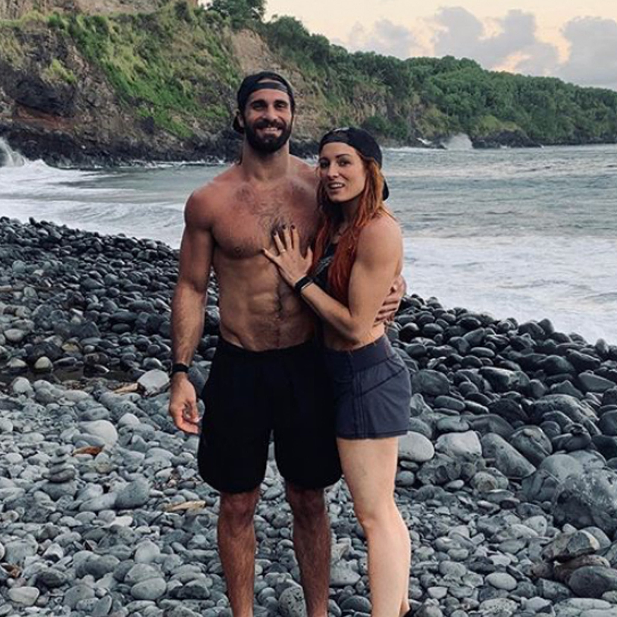 WWE champions Seth Rollins and Becky Lynch get engaged