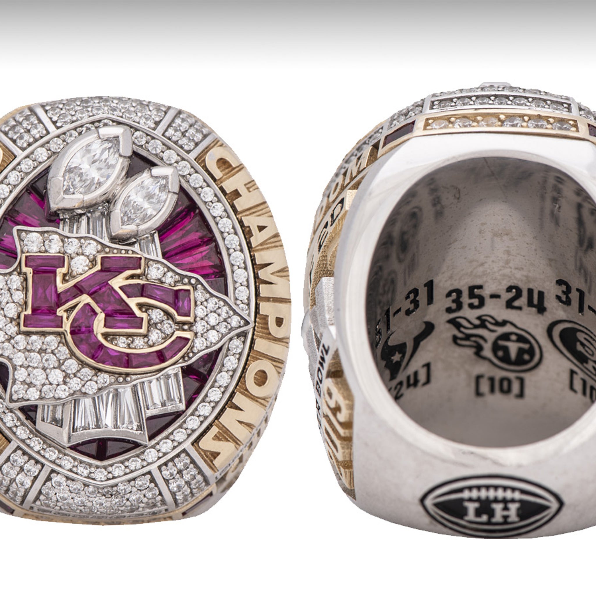 2020 chiefs afc championship ring