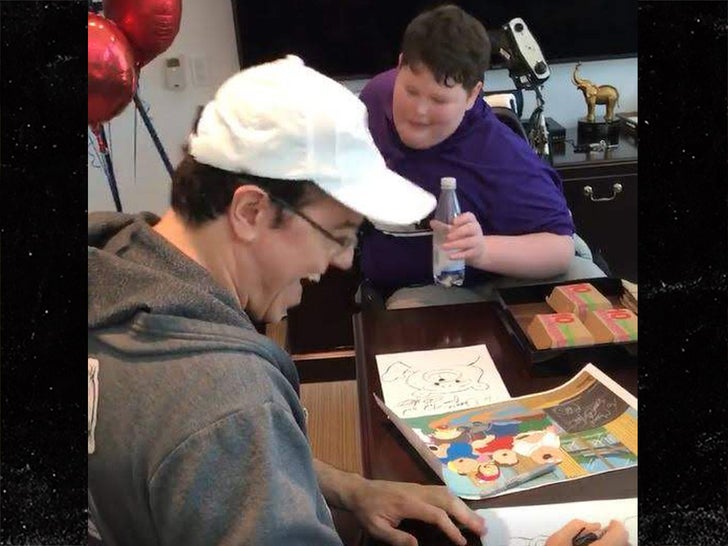 Seth Macfarlane Grants Young Disabled Family Guy Fan S Wish