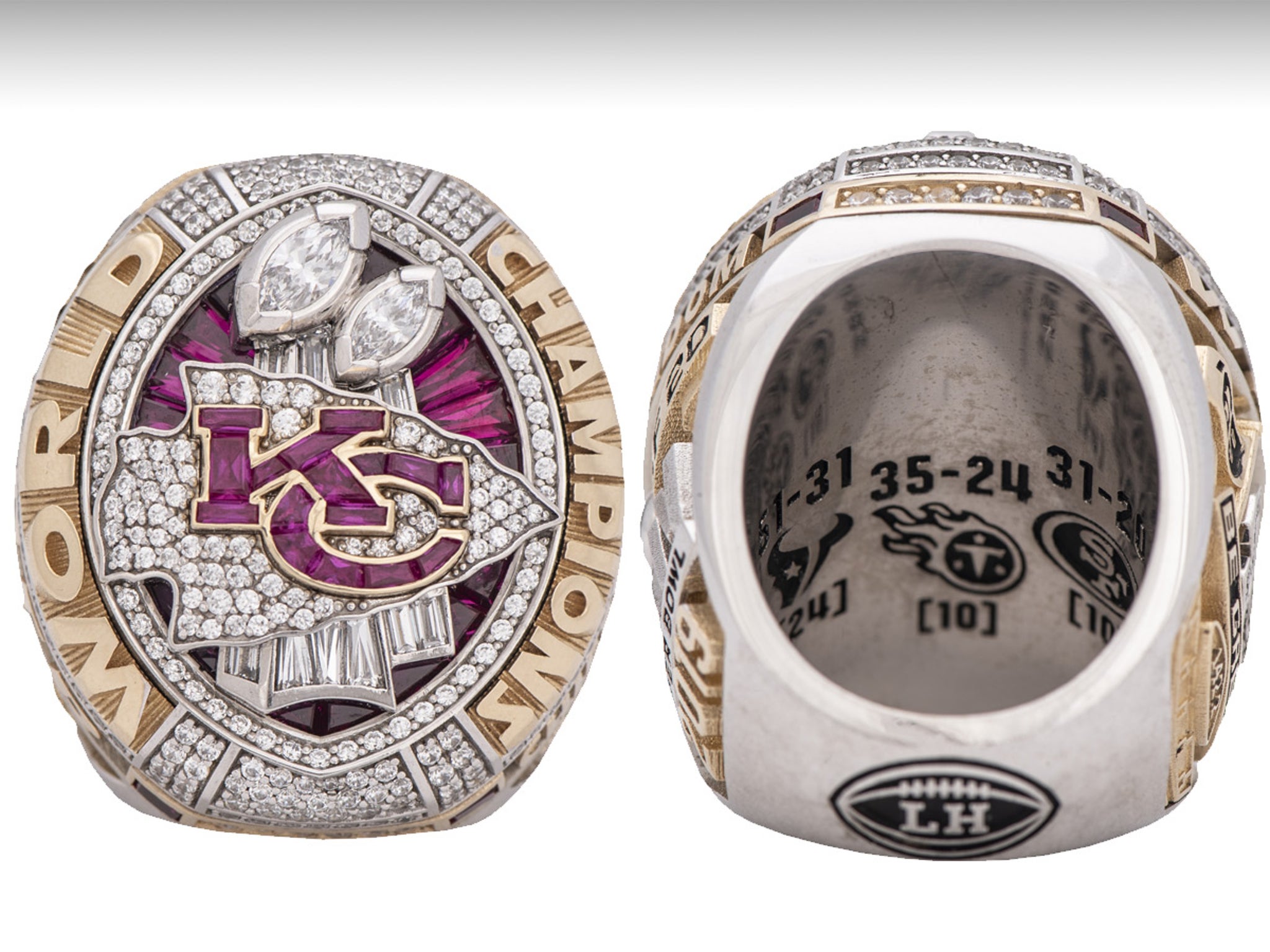 K.C. Chiefs Mike Weber's Super Bowl 54 Ring Sells For Over $70k At Auction!!