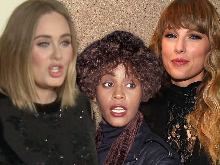 Adele Roped Into Whitney Houston and Taylor Swift Debate, Whos Better? picture